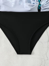 Women's Tummy Control Fashion Modest 1pc Swimsuit with