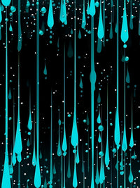 Modern Teal Ink Splash One Piece Swimsuit