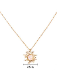 Sunflower Multi-layer Design Necklace