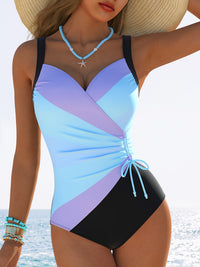 Women's Fashion Sexy One-Piece Swimsuit Modest Design