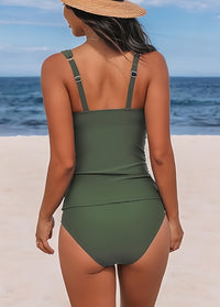 Flattering Ruched One-piece Swimsuit