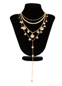 Fashion Seashells Conches Layered Necklace