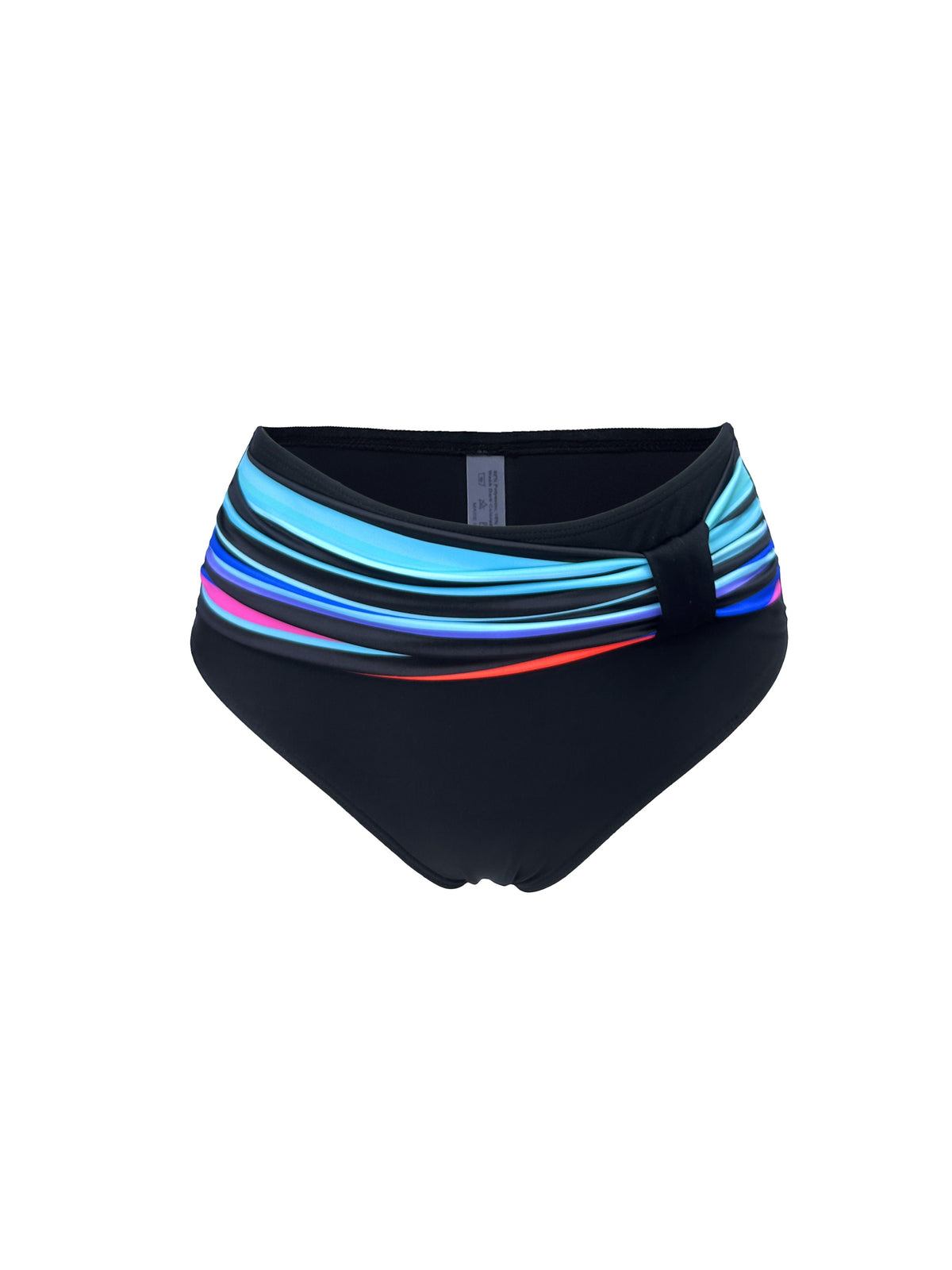 Stylish Vibrant Striped Two-Piece Fashion Bikini