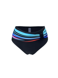 Stylish Vibrant Striped Two-Piece Fashion Bikini