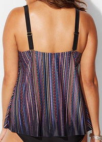 Underwire Flyaway Plussize Tankini Set