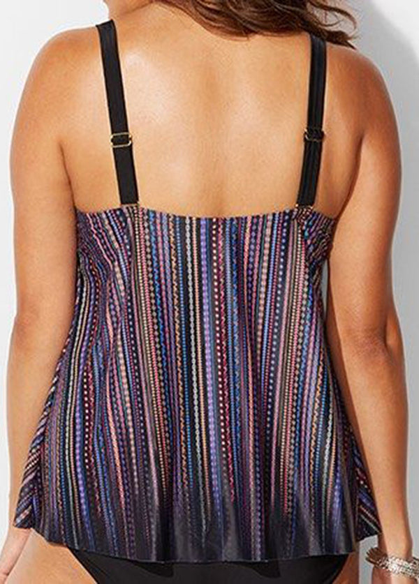 Underwire Flyaway Plussize Tankini Set