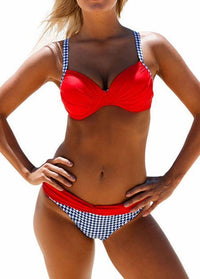 Sexy Pink Push Up Bikini - fashionyanclothes
