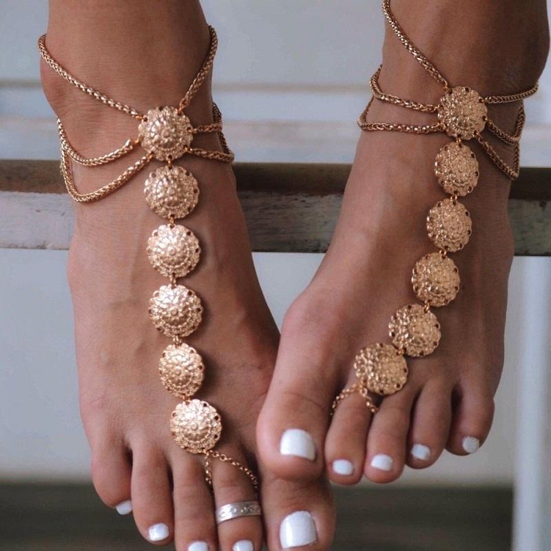 Round Anklet Chain - fashionyanclothes